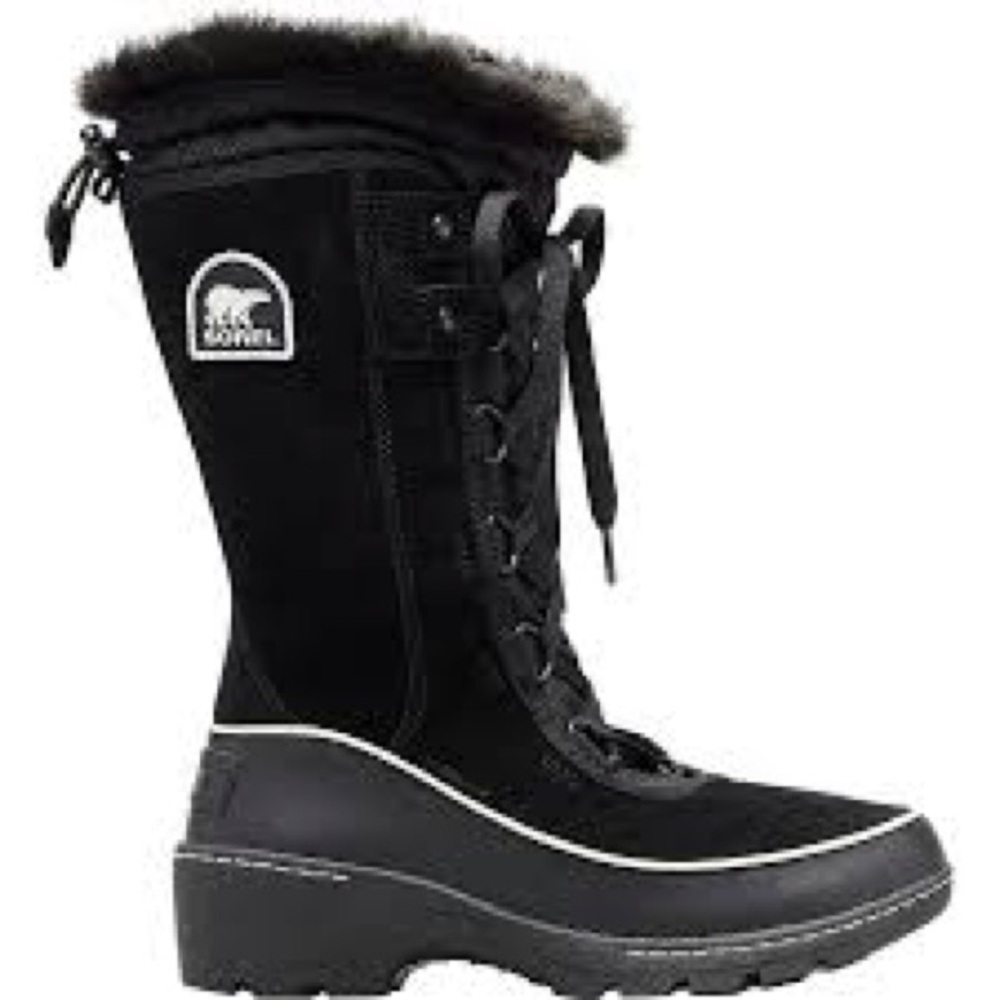 Sorel Women's Black and Gray Winter Boots